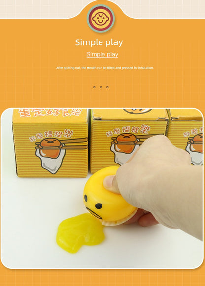 April Fool's Day Tricky Toy Sick Vomiting Lazy Egg Gift