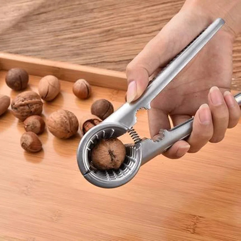 New upgrade Metal nutcracker Crushed walnuts Walnut Cracker opener nut funnel-type Plier sheller tool Kitchen Accessories