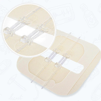 Zipper Band-aid Painless Wound Closure Device Patch Zip Suture Reducer Band Aid