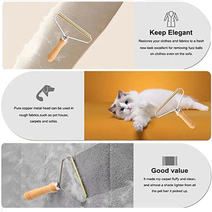 Portable Lint Remover Pet Hair Remover Brush Carpet Wool Coat Clothes Lint Pellet Manual Shaver Removal Scraper Cleaning Tool