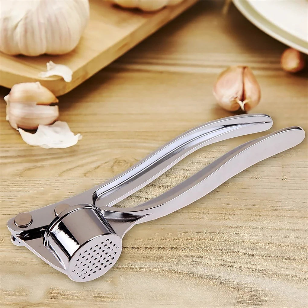 Garlic Press Crusher Mincer Kitchen Stainless Steel Garlic Smasher Squeezer Manual Press Grinding Tool Kitchen Accessories