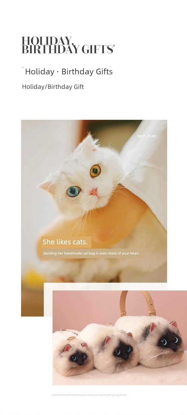 Cat Taimeng Niche Style Best Selling Ladies Phone Bag