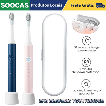 SOOCAS Sonic Electric Toothbrush Original Ultrasonic Electric Toothbrush Adult Student Tooth Brush 3 Modes Oral Cleaning Tool