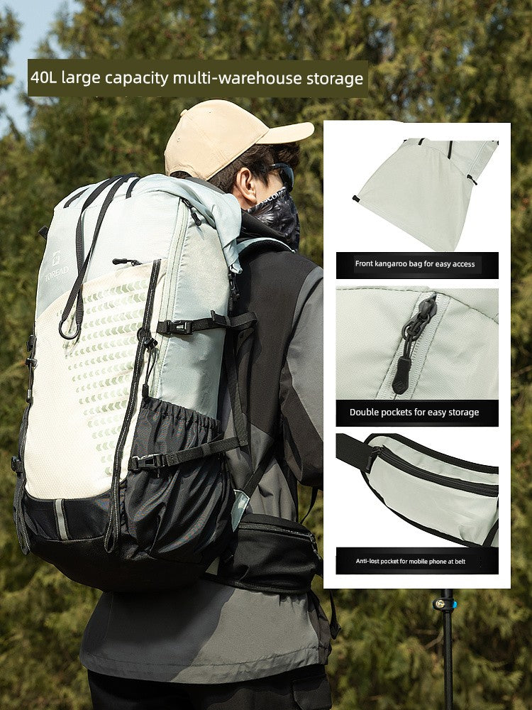 Pathfinder 40L Outdoor Hiking Breathable and Wearable Backpack