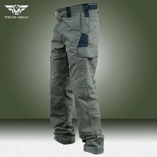 Multi-Pocket Herren Cargohose Militärische Taktische Outdoor Wandern Wasserdichte Hose Verschleißfeste Trainingsoverall Herren Hose