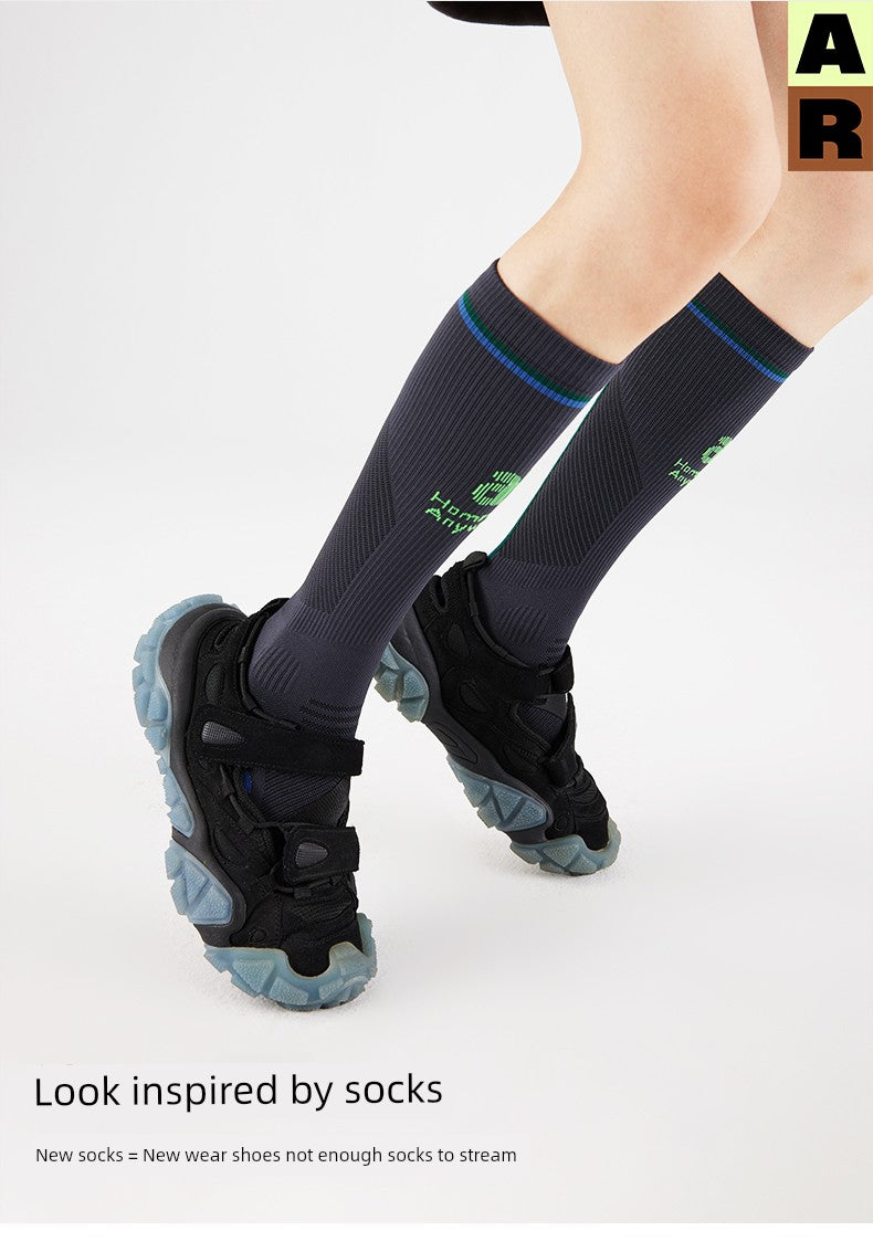 Pressure Professional Sports and Fitness Running Aircraft Calf Socks