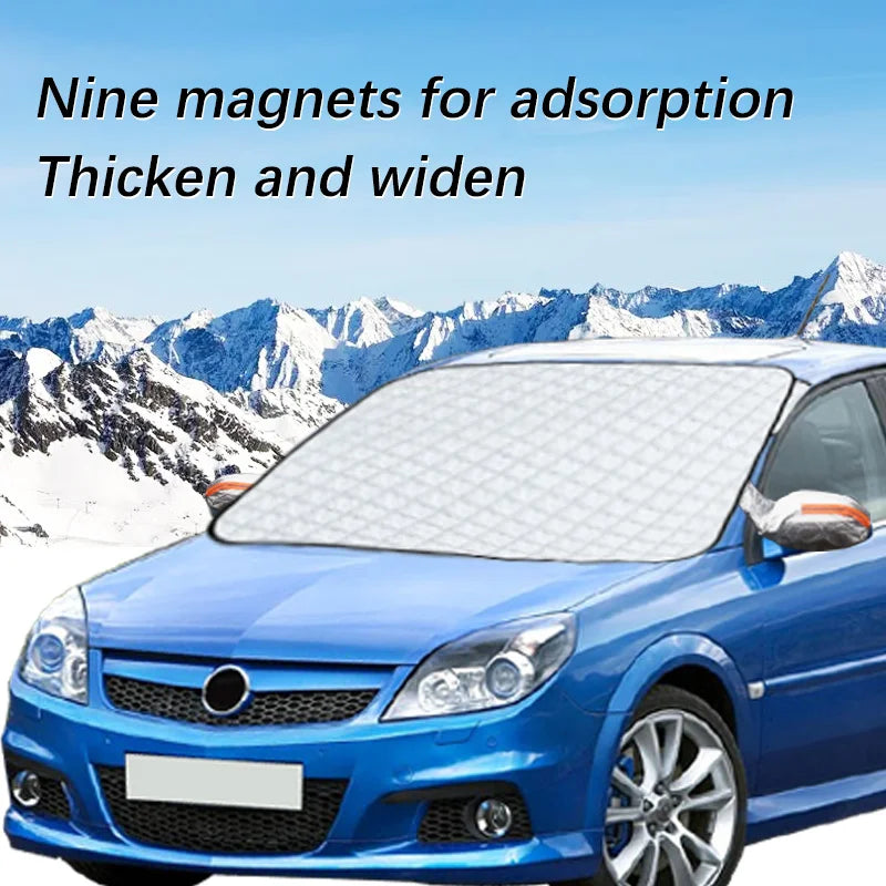 Magnetic Car Windshield Snow Cover Winter Ice-Frost Guard Sun Shade Protector For Opel Vectra 2004-2007 Exterior Accessories