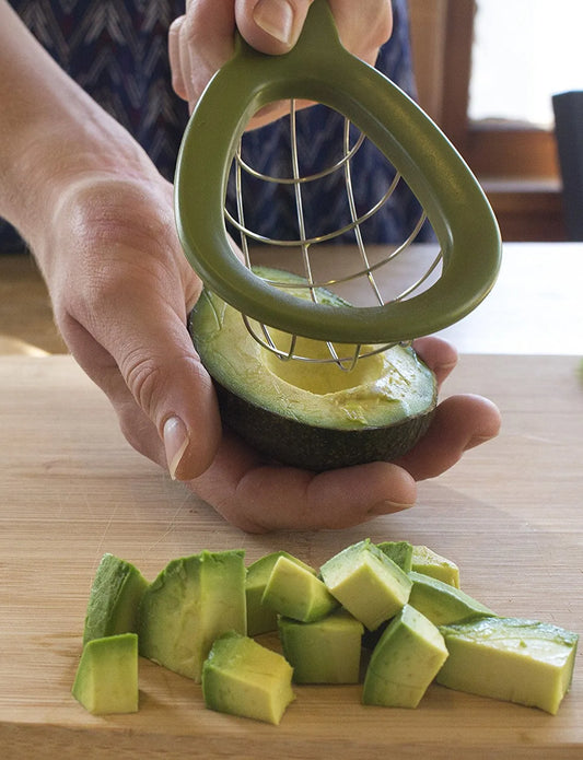 Kitchen Avocado Slicer Shea Corer Butter Fruit Peeler Cutter for Plastic Knife Kitchen Vegetable Tools Kitchen Gadgets