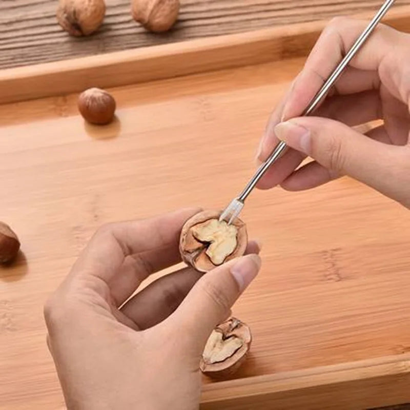 New upgrade Metal nutcracker Crushed walnuts Walnut Cracker opener nut funnel-type Plier sheller tool Kitchen Accessories