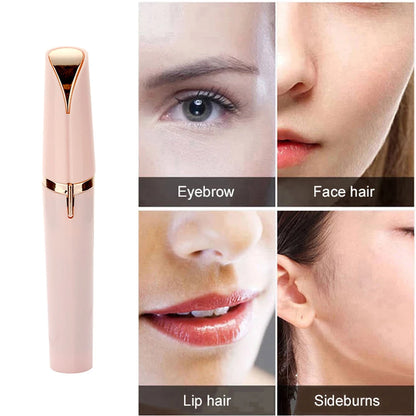 Upgrade USB Elektrische Augenbraue Trimmer Schmerzlos Augenbraue Epilierer Nase Haare Mini Rasierer Rasierer Tragbare Gesichts Haar Remover Frauen