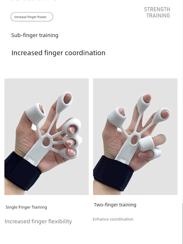 Finger Trainer Men's Five-Finger Flexible Chest Expander Hand Strength Muscles Arm Spring Grip KIRIN Arm Exercise Equipment