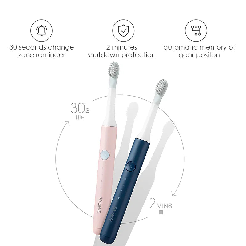 SOOCAS SO WHITE PINJING EX3 Sonic Electric Toothbrush Ultrasonic Vibrating Automatic Tooth Brush Wireless Rechargeable Scaler