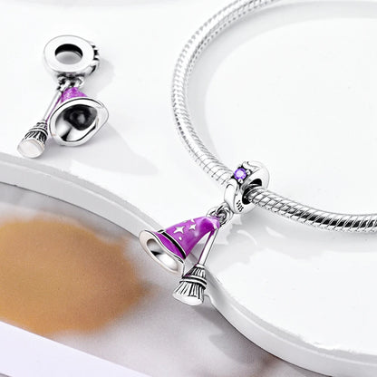 Volayer 925 Sterling Silver Beads Butterfly Magician Love Hourglass Daisy Christmas Doll Charms fit Original Pandora Bracelets