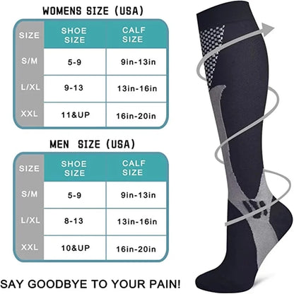 New Arrival Stockings Compression Golf Sport Socks Medical Nursing Stockings Prevent Varicose Veins Socks Fit For Rugby Socks