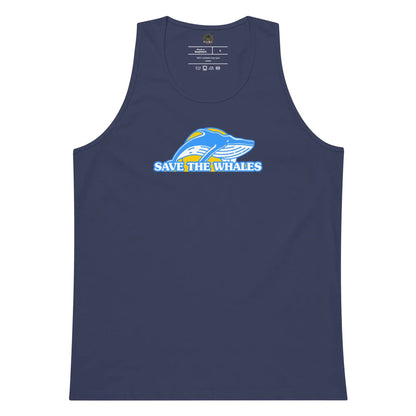 Men’s Premium Save the Whales Tank Top