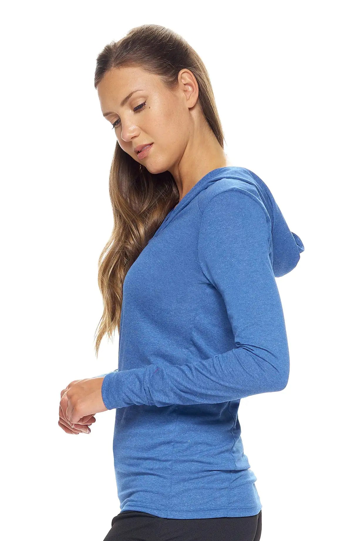 Women's Performance Heather Hoodie Shirt