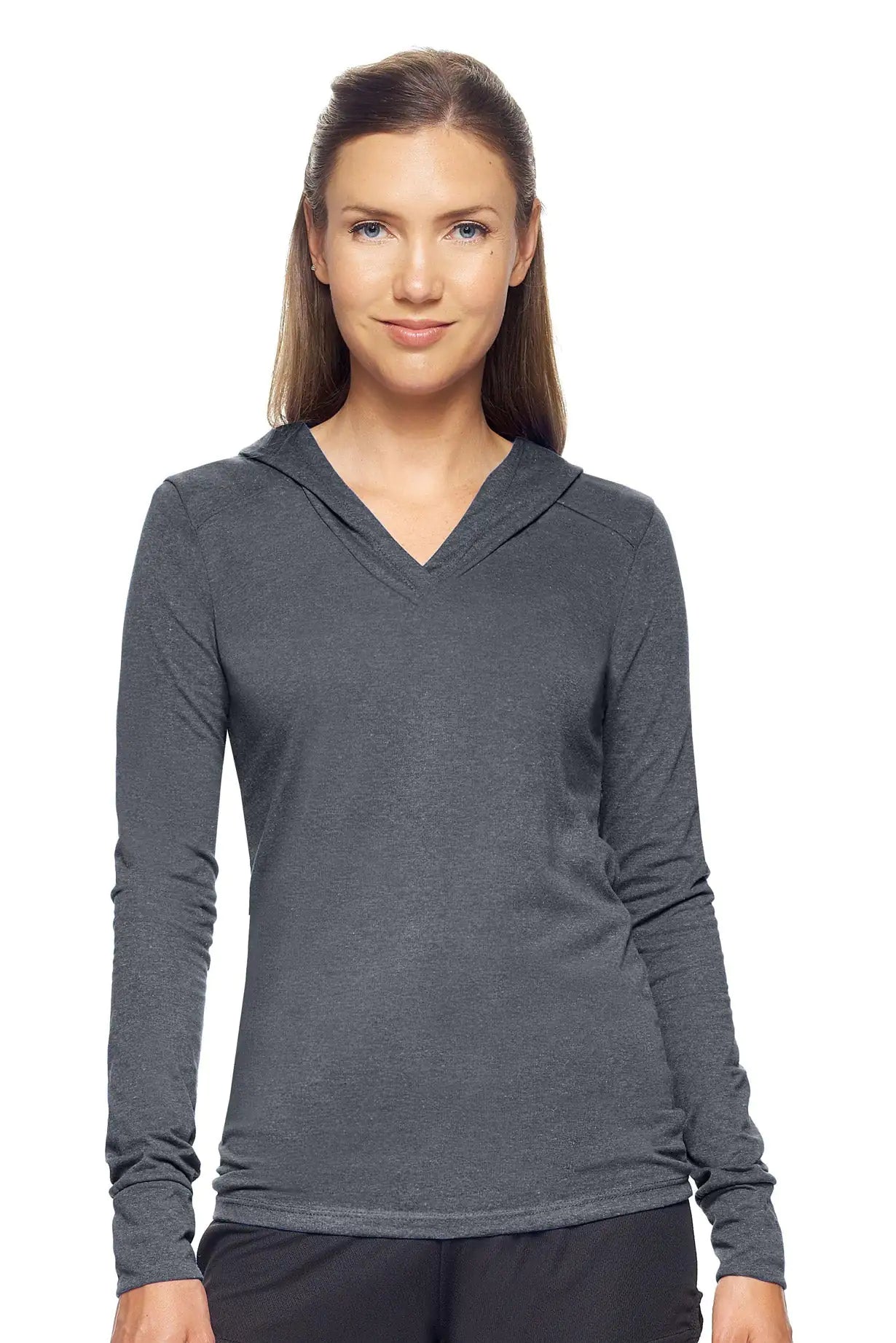 Women's Performance Heather Hoodie Shirt