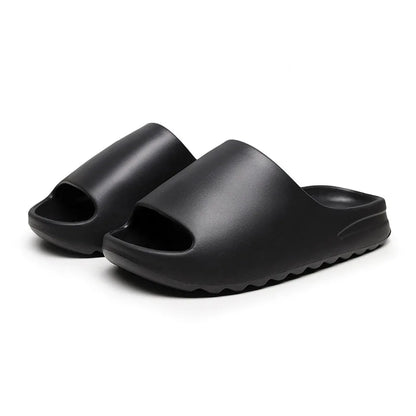 Unisex House Shoes Non-Slip thick Soft Platform Slide Sandals for Women Men Indoor Outdoor Shower Bathroom Slipper for Adult