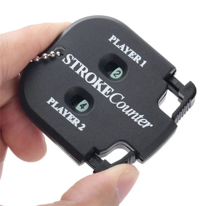 Handy Golf Stroke Counter Keychain