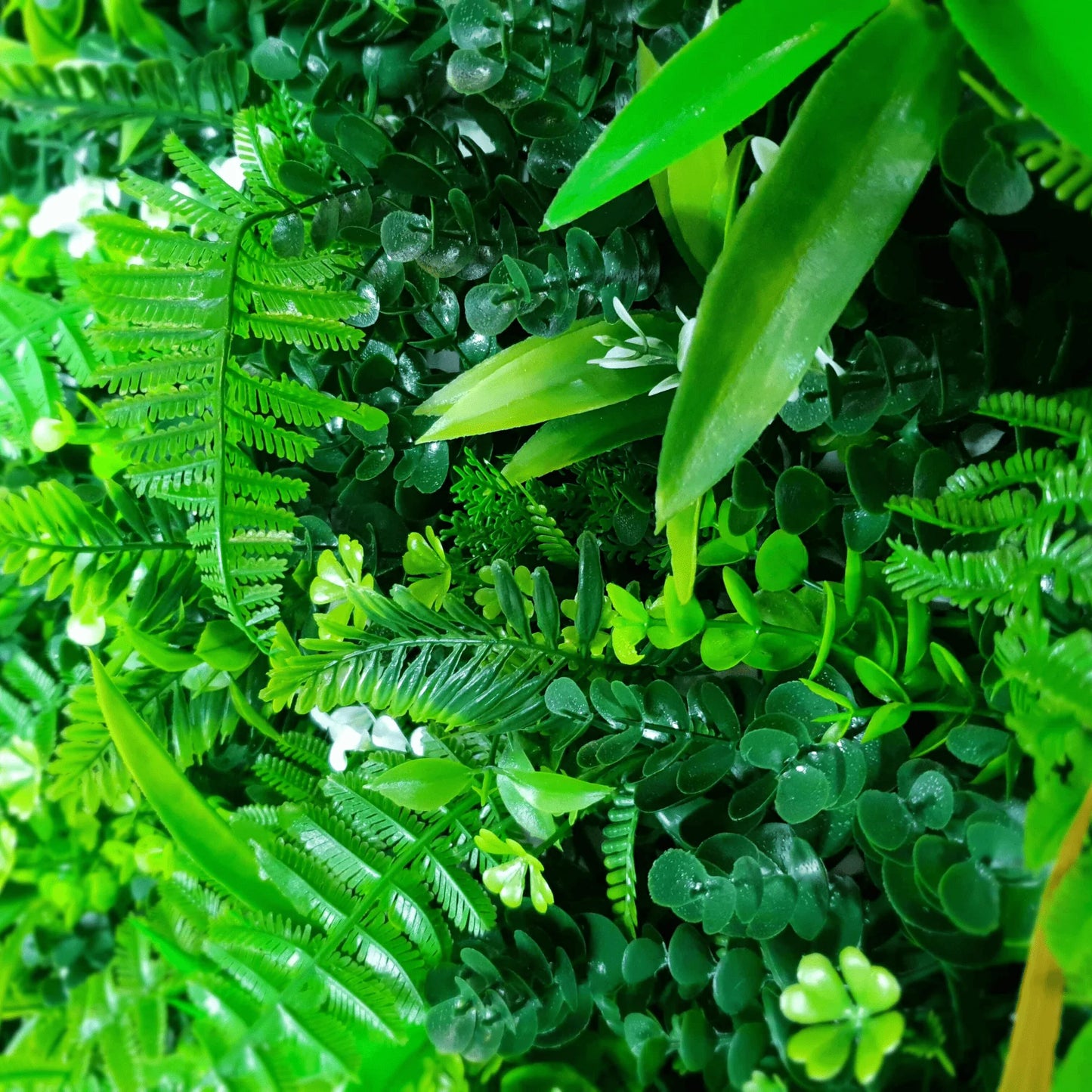 Sample Panel of Wild Tropics Artificial Vertical Garden (Small Sample) UV Resistant