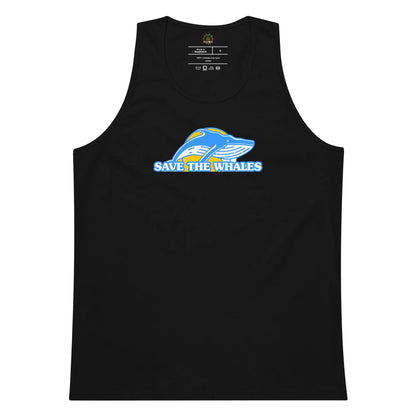 Men’s Premium Save the Whales Tank Top