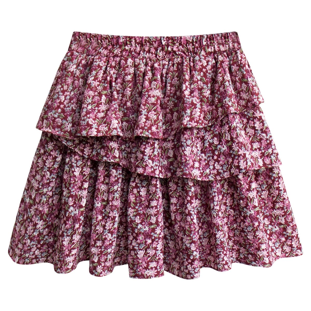 A- line Winter Chiffon Gentle and Slim-Fit Temperament Skirt - Jaazi Intl