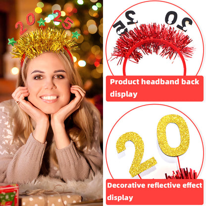 Christmas New Year Party Gathering Decorative Color Bar Headdress