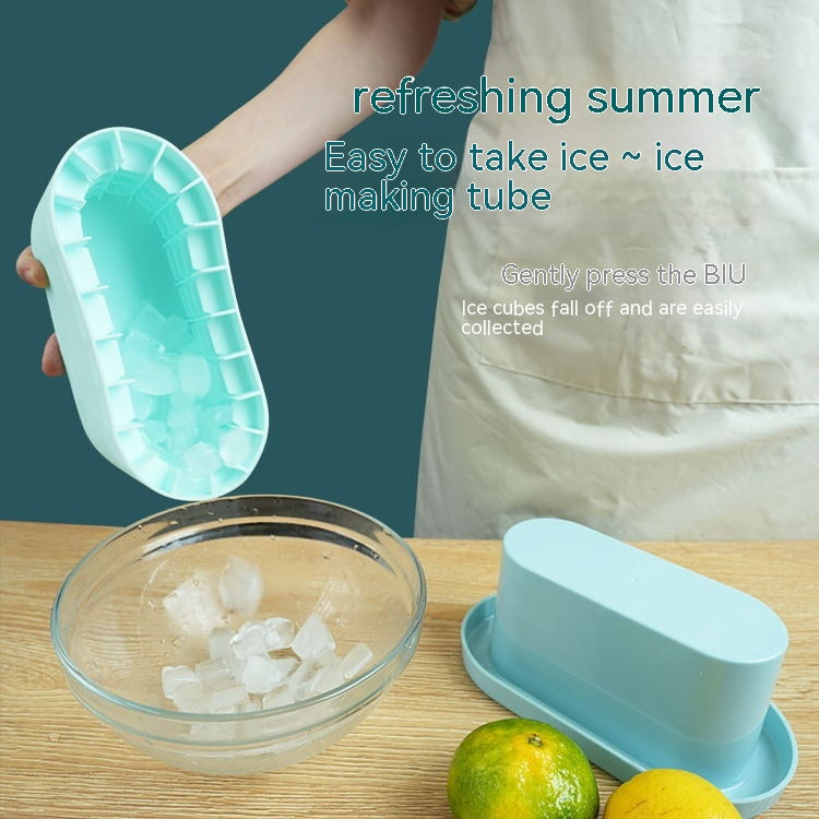 Silicone Ice Cube Mold Ice Bucket Summer Homemade DIY Refrigerator Freeze Ice Maker Creative Ice Cube Mold Barware Tools