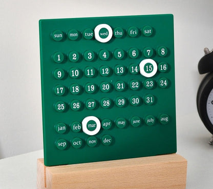 Perpetual Time Table Calendar