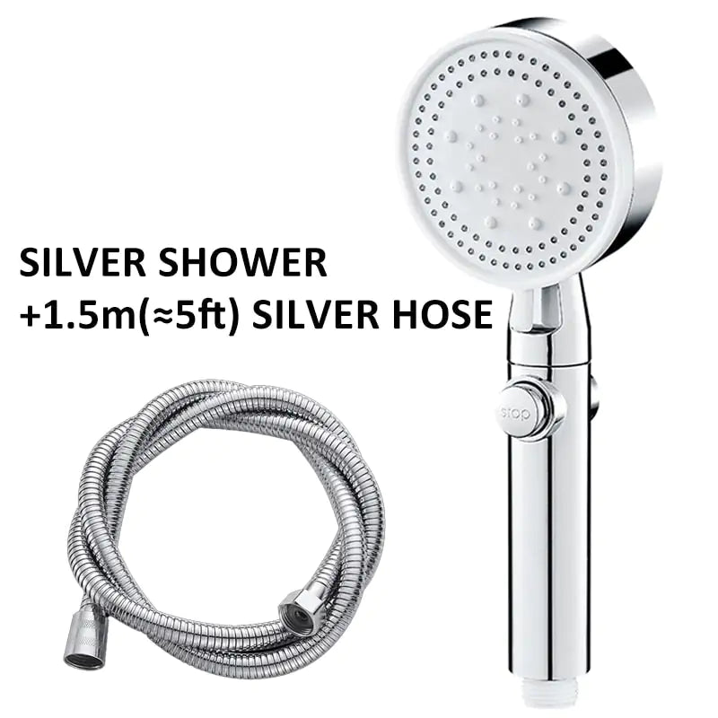 Adjustable Pressurized Shower Head - Jaazi Intl