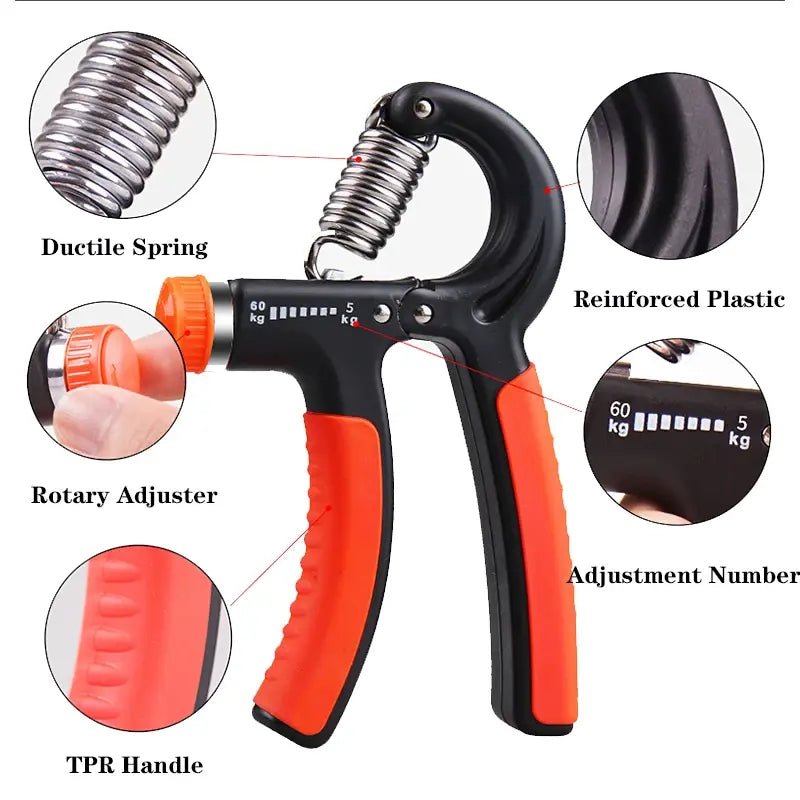 Adjustable R-Type Hand Grip - Jaazi Intl