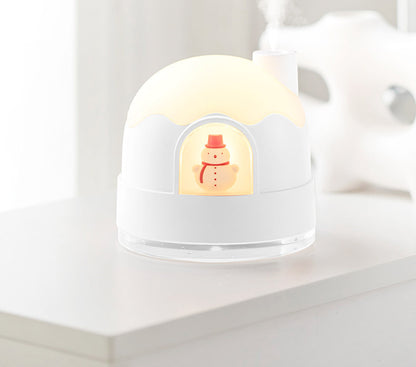 USB Igloo Humidifier With Heavy Fog Volume And Silent