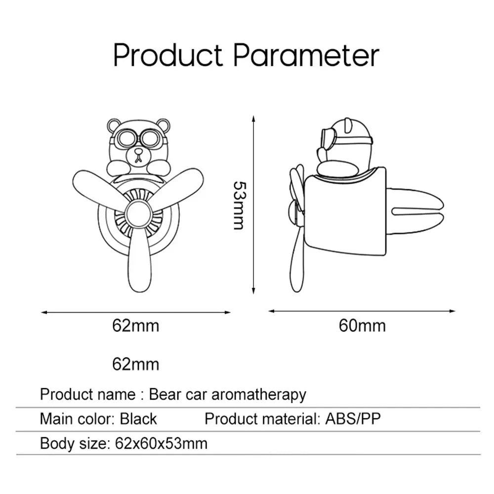 AeroBear Fresh Propeller Clip - Jaazi Intl