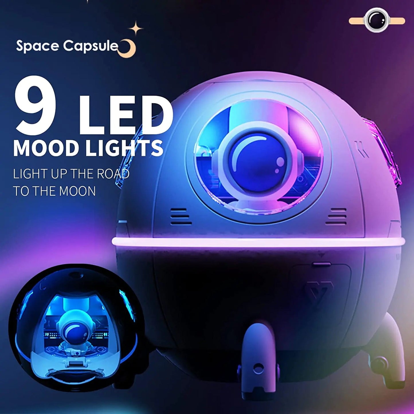 Air Humidifier Peculiar Astronaut - Jaazi Intl