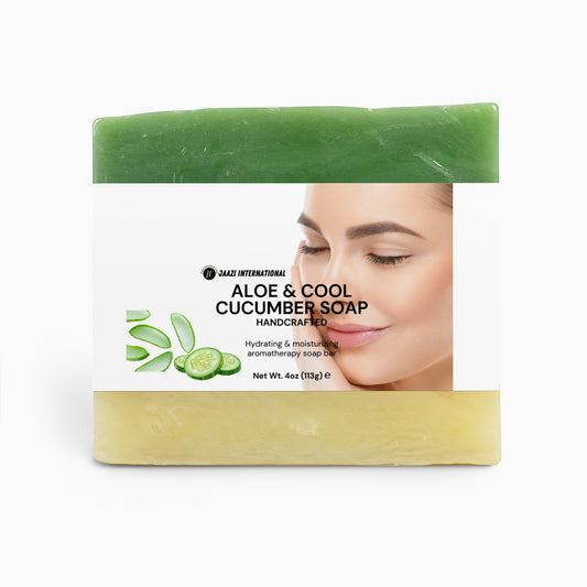 Aloe & Cool Cucumber Soap - Jaazi Intl