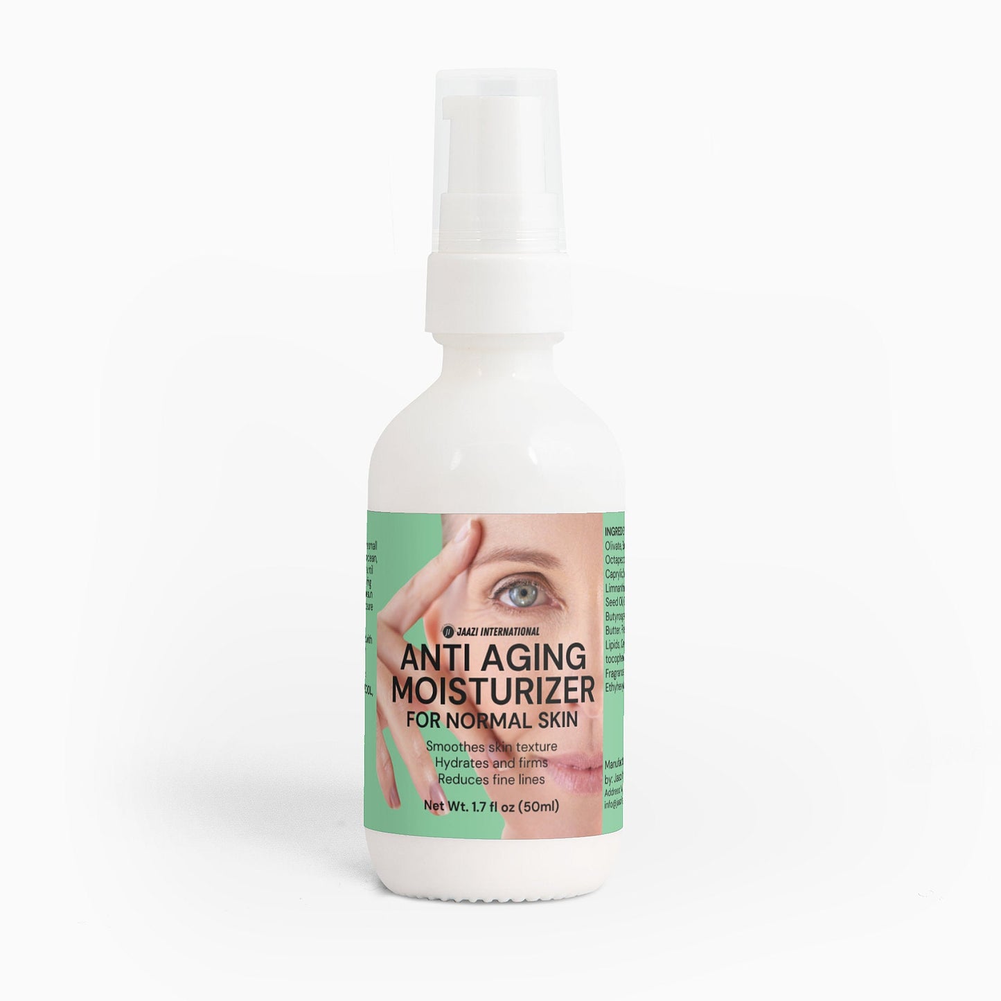 Anti Aging Moisturizer for Normal Skin - Jaazi Intl