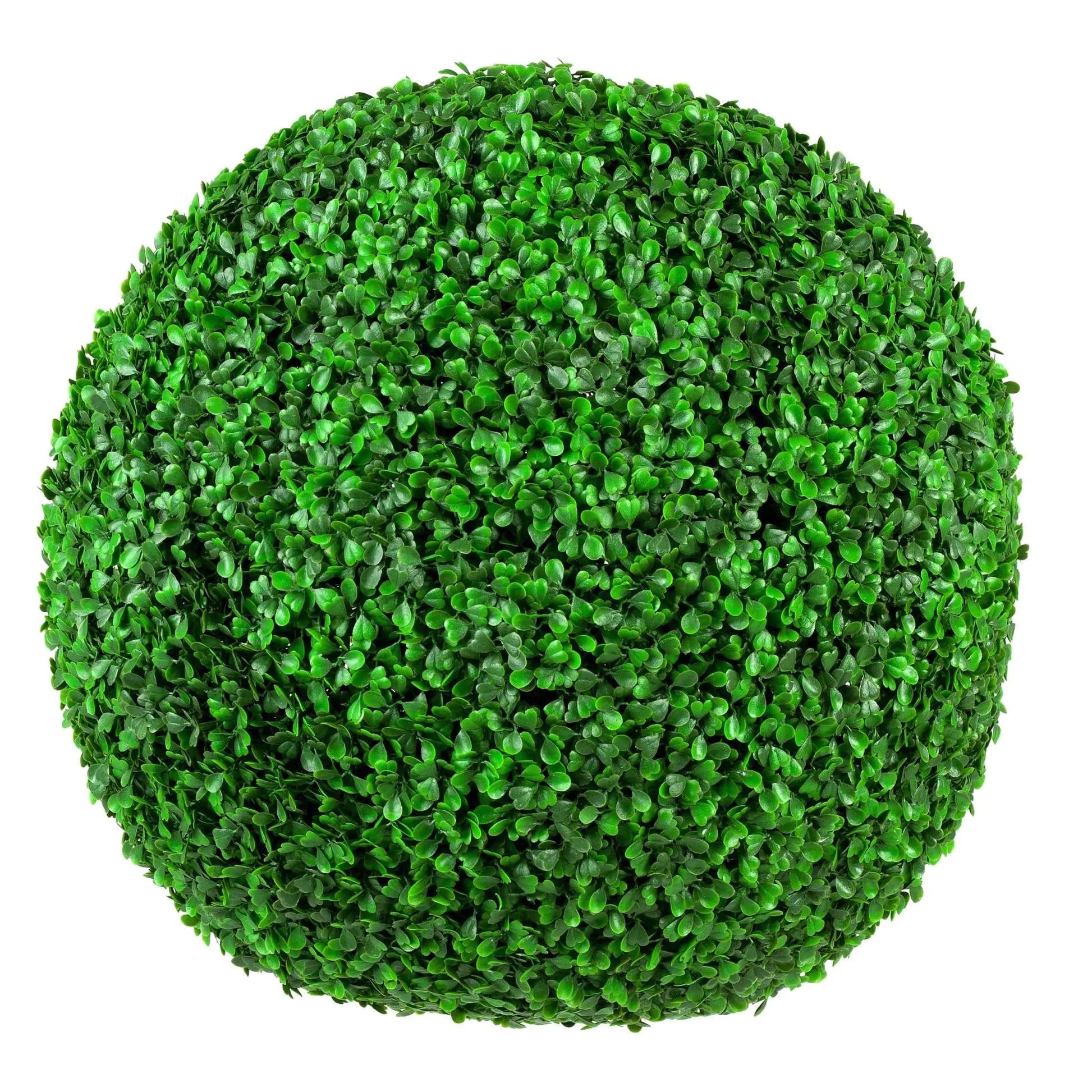 Artificial Boxwood Topiary Ball Set (2 Balls) 15 Inch UV Resistant - Jaazi Intl