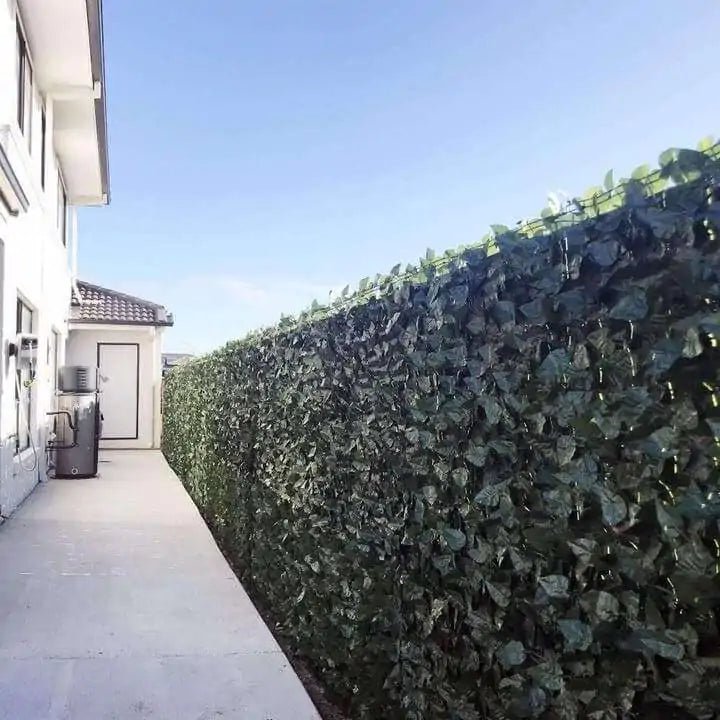 Artificial Green Silk Ivy Privacy Fence Roll 94" x 39" - Jaazi Intl