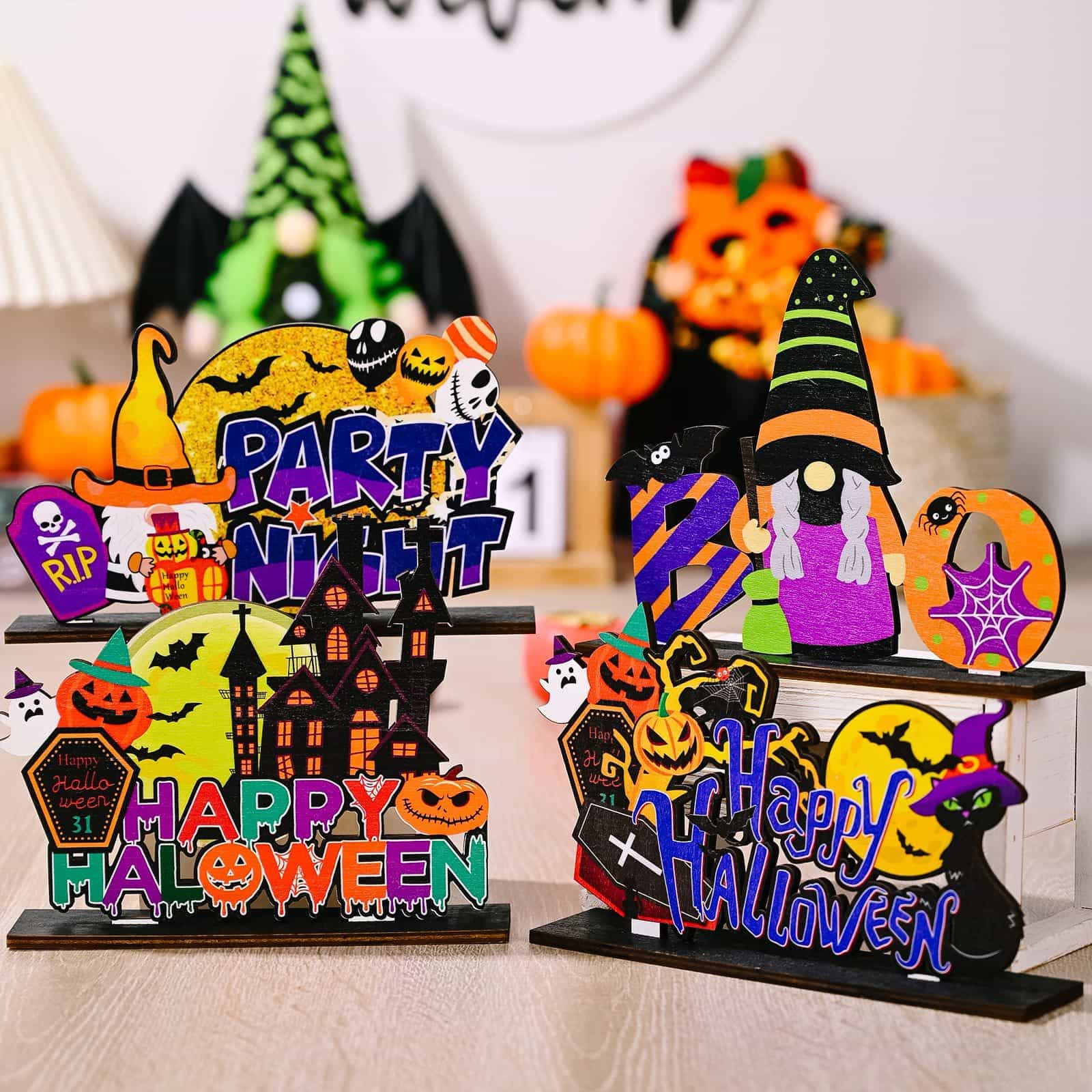 Assorted 2 - Piece Halloween Element Ornaments - Jaazi International