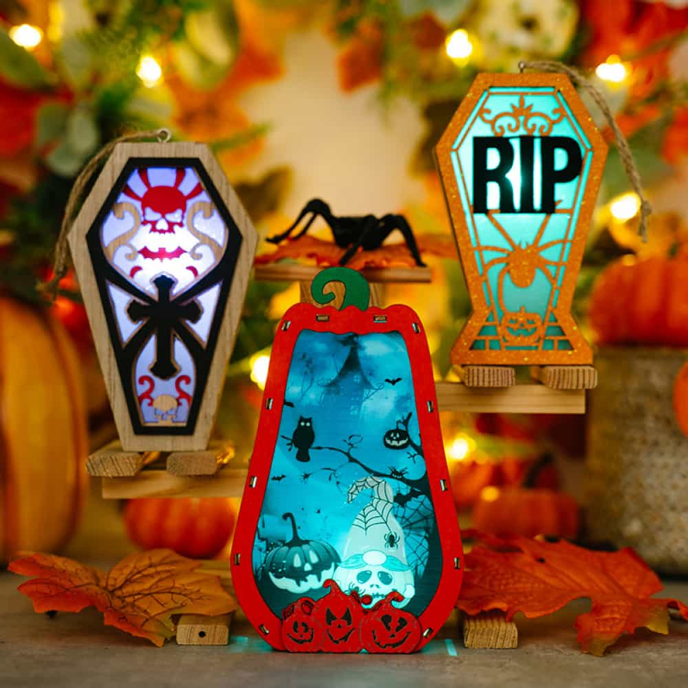 Assorted 2 - Piece Light - Up Hanging Widgets - Jaazi International