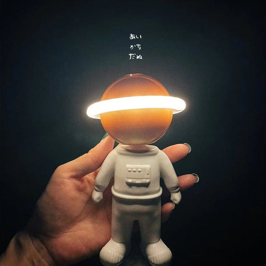 Astronaut Moon Earth Projection Lamp Creative Gift Charging Bedroom Atmosphere Small Night Lamp - Jaazi Intl