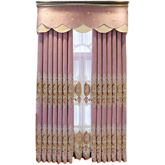 Atmospheric Living Room Floor Curtain Bedroom Full Blackout - Jaazi Intl