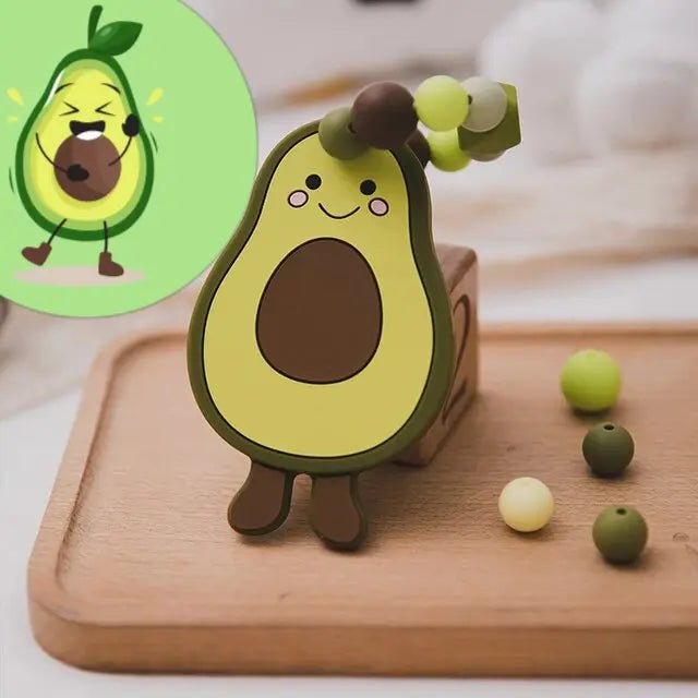 Avocado Silicone Baby Teether - Jaazi Intl