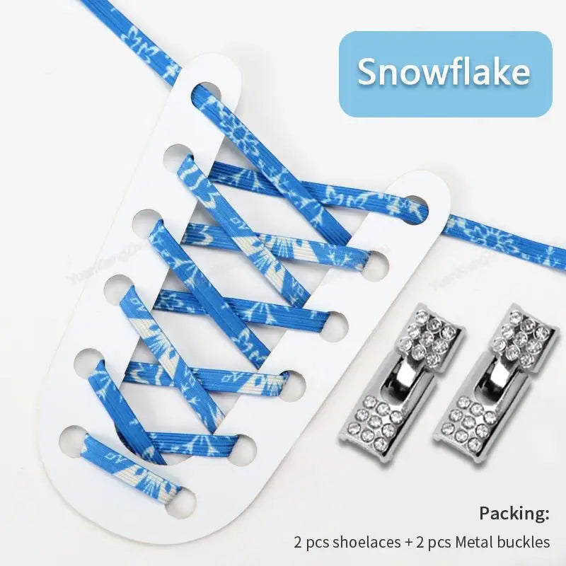 LACED LINK "CROSS LOCK" Snowflake