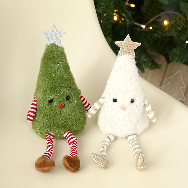 Christmas Decorations Cute Plush Doll Ornaments