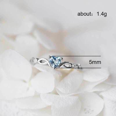 Bague Coeur Simple Huitan