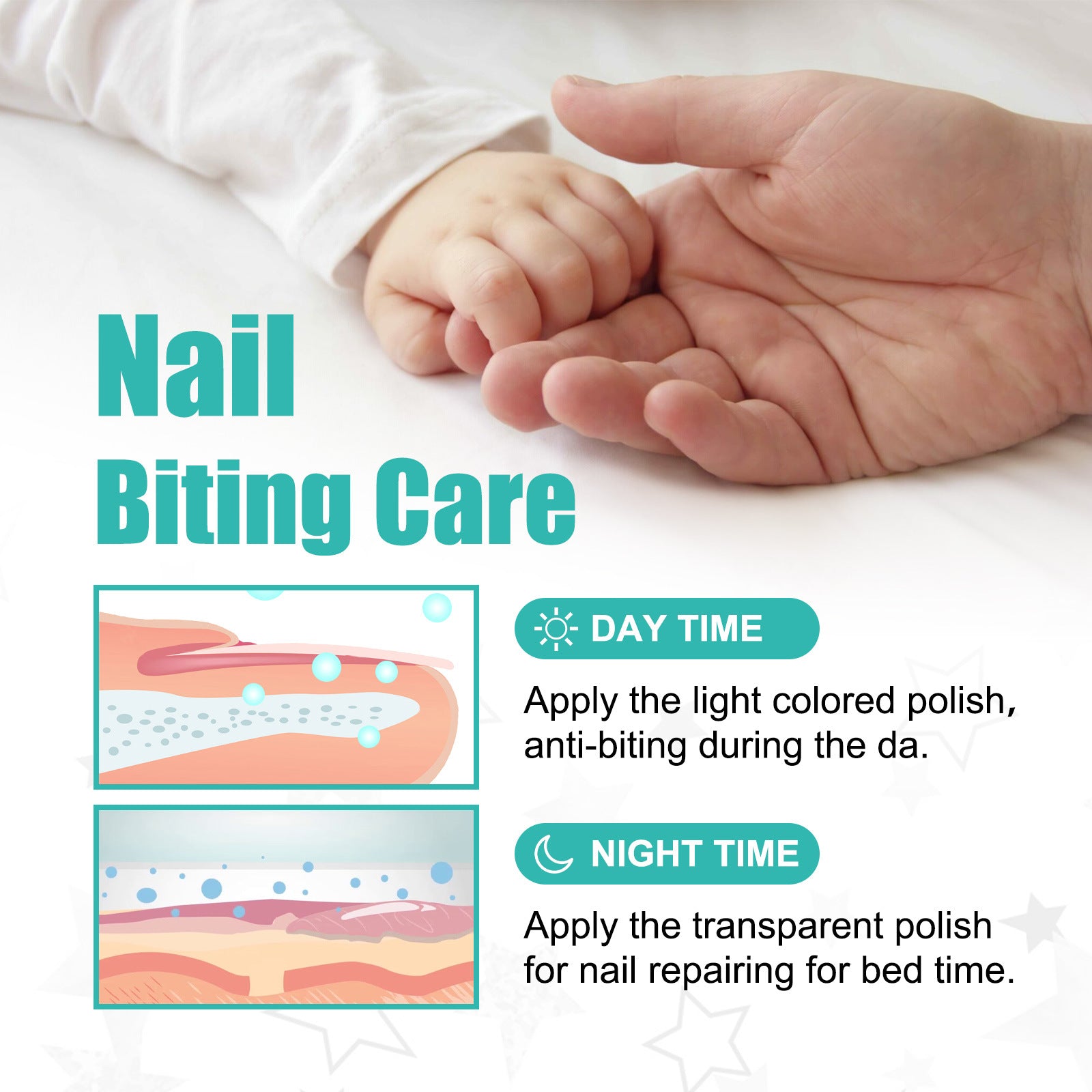 Baby Anti - bite Nail Bitter Water - Jaazi Intl