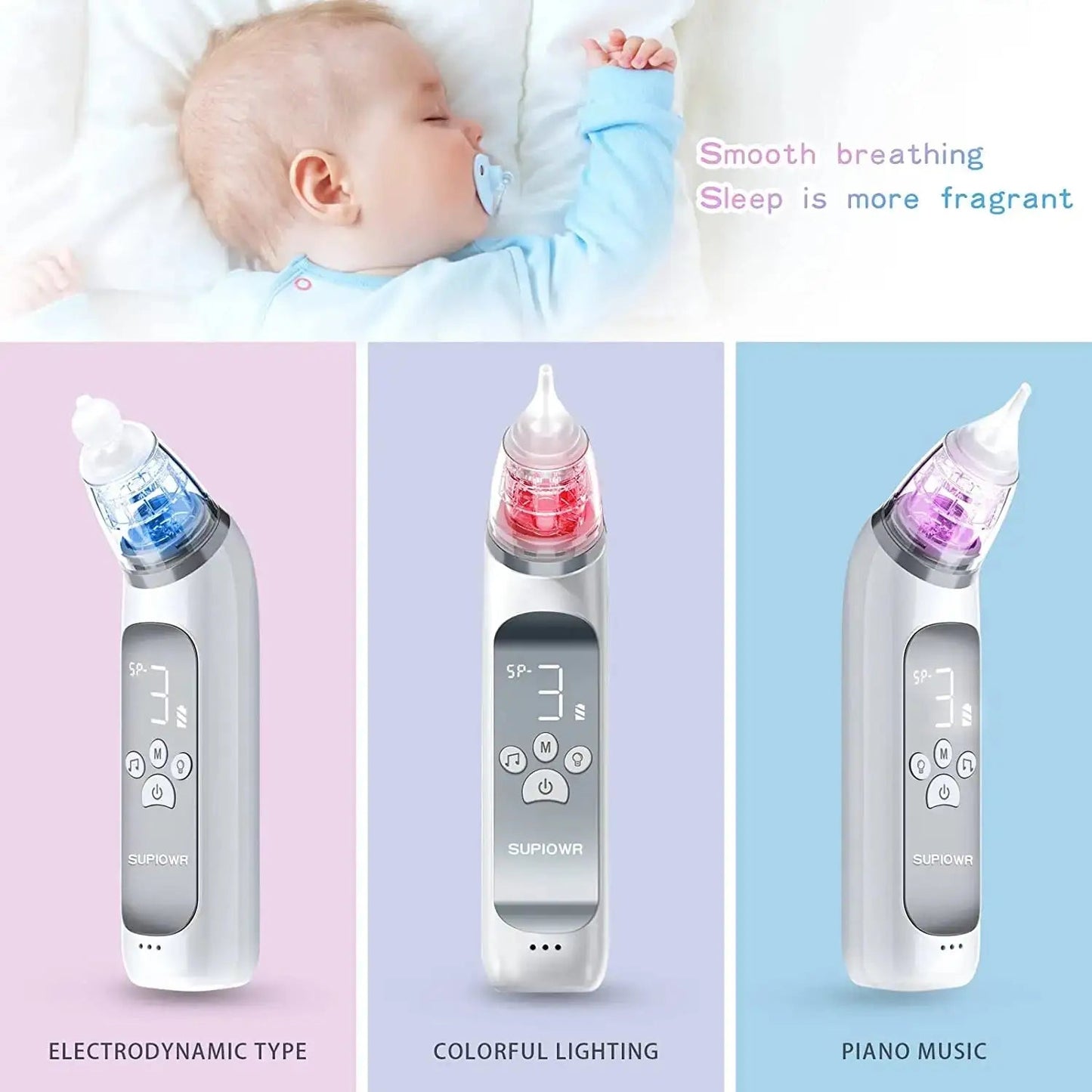 Baby Electric Nasal Aspirator - Jaazi Intl