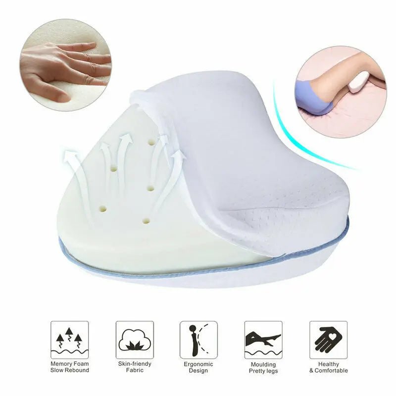 Back Buttock Body Joint Pain Relief Thigh Leg Orthopedic Sciatica Pad Cushion Home Memory Foam Cotton Pillow - Jaazi Intl