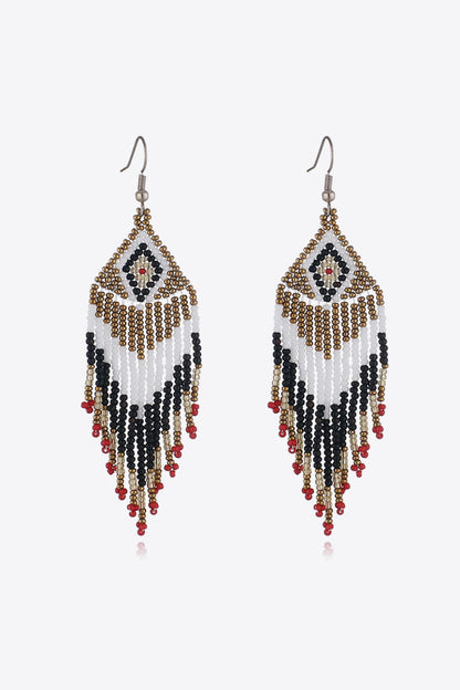 Beaded Dangle Earrings - Jaazi International